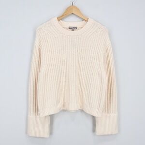 J. Crew Cream Crew Neck Sweater